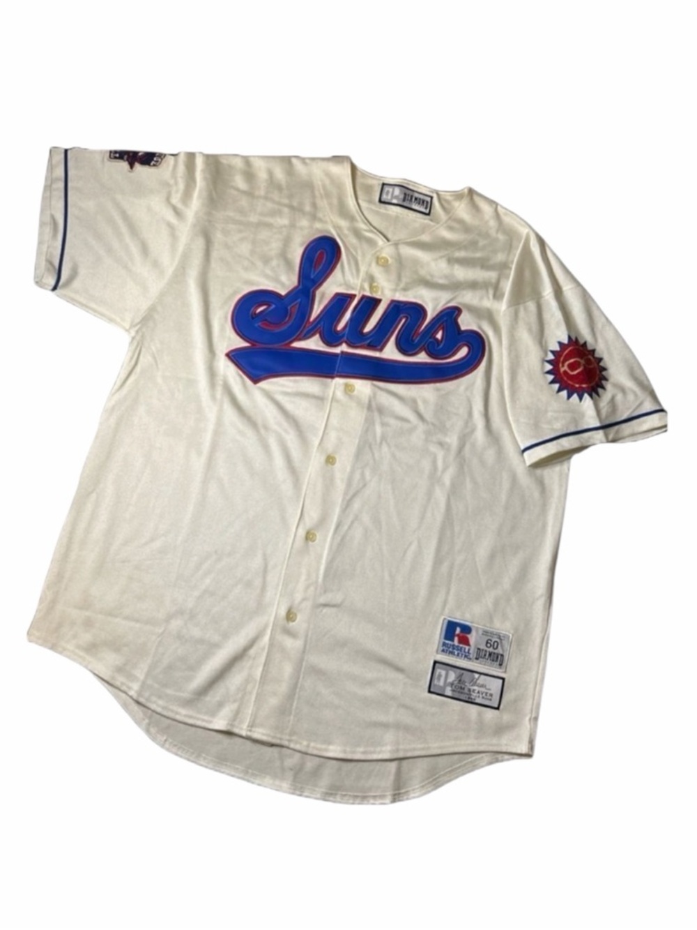 Russell Athletic Tom‎ Seaver Jacksonville Suns Diamond Legends Jersey - Size 60